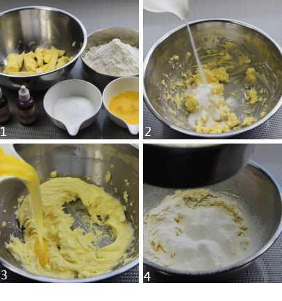 圣誕拐杖餅干的家常做法第1步圖片步驟 m.xalove.com.cn