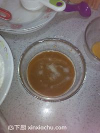 可可椰絲桃仁酥的家常做法第2步圖片步驟 m.xalove.com.cn