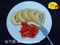 藍(lán)莓蛋糕卷的家常做法第20步圖片步驟 m.xalove.com.cn