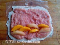 莧菜糯米桃子派的家常做法第9步圖片步驟 m.xalove.com.cn