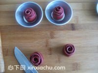 紅玫瑰面包的家常做法第6步圖片步驟 m.xalove.com.cn