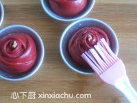 紅玫瑰面包的家常做法第8步圖片步驟 m.xalove.com.cn