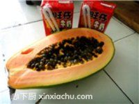 木瓜牛奶汁的家常做法第1步圖片步驟 m.xalove.com.cn