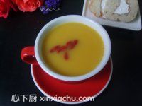 玉米枸杞子汁的家常做法第7步圖片步驟 m.xalove.com.cn