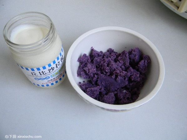 沙拉紫薯酥的家常做法第1步圖片步驟 m.xalove.com.cn