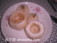 冰糖雪梨的家常做法第2步圖片步驟 m.xalove.com.cn