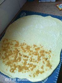 椰蓉面包卷的家常做法第7步圖片步驟 m.xalove.com.cn