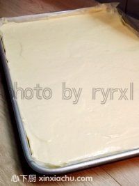 木瓜戚風(fēng)蛋糕卷的家常做法第10步圖片步驟 m.xalove.com.cn