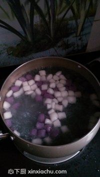 雙色鮮芋仙的家常做法第7步圖片步驟 m.xalove.com.cn