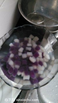 雙色鮮芋仙的家常做法第8步圖片步驟 m.xalove.com.cn