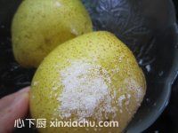 冰糖燉雪梨的家常做法第1步圖片步驟 m.xalove.com.cn