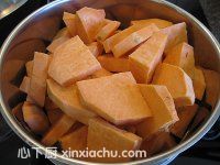 黑芝麻餡番薯餅的家常做法第3步圖片步驟 m.xalove.com.cn