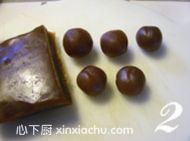 雪衣豆沙的家常做法第2步圖片步驟 m.xalove.com.cn