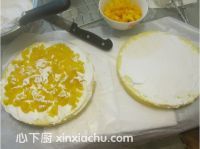 奶油水果蛋糕的家常做法第13步圖片步驟 m.xalove.com.cn