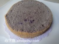 6寸紫薯戚風(fēng)蛋糕的家常做法第10步圖片步驟 m.xalove.com.cn