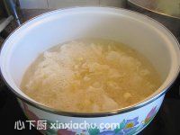 蓮子百合雪耳煲木瓜糖水的家常做法第7步圖片步驟 m.xalove.com.cn