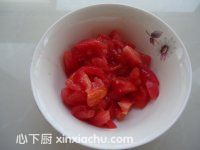 番茄鮮蝦面的家常做法第5步圖片步驟 m.xalove.com.cn