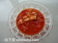 番茄鮮蝦面的家常做法第10步圖片步驟 m.xalove.com.cn