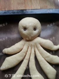 章魚(yú)哥面包的家常做法第8步圖片步驟 m.xalove.com.cn
