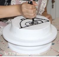 海綿寶寶蛋糕的家常做法第3步圖片步驟 m.xalove.com.cn