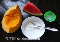 南瓜冰粥的家常做法第1步圖片步驟 m.xalove.com.cn