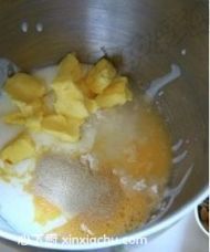 葡萄干面糊面包的家常做法第1步圖片步驟 m.xalove.com.cn