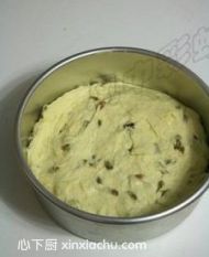 葡萄干面糊面包的家常做法第5步圖片步驟 m.xalove.com.cn