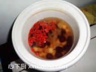紅棗蓮子枸杞茶的家常做法第6步圖片步驟 m.xalove.com.cn