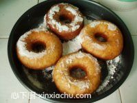 甜甜圈的家常做法第14步圖片步驟 m.xalove.com.cn