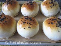 黑芝麻紅豆沙小餐包的家常做法第14步圖片步驟 m.xalove.com.cn