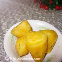 蒸紅薯的家常做法第4步圖片步驟 m.xalove.com.cn