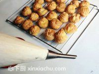 奶油泡芙的家常做法第13步圖片步驟 m.xalove.com.cn
