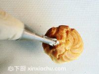 奶油泡芙的家常做法第14步圖片步驟 m.xalove.com.cn