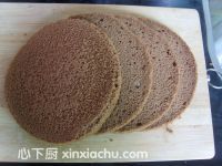 櫻桃可可奶油蛋糕的家常做法第10步圖片步驟 m.xalove.com.cn