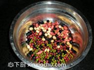 五色豆?jié){的家常做法第2步圖片步驟 m.xalove.com.cn