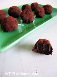 松露巧克力的家常做法第8步圖片步驟 m.xalove.com.cn