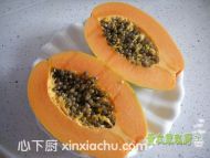 椰奶木瓜香蓮的家常做法第11步圖片步驟 m.xalove.com.cn