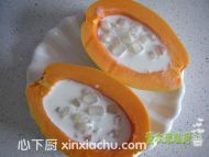 椰奶木瓜香蓮的家常做法第13步圖片步驟 m.xalove.com.cn