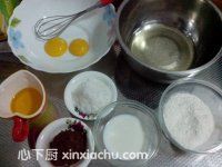 可可戚風(fēng)蛋糕的家常做法第1步圖片步驟 m.xalove.com.cn