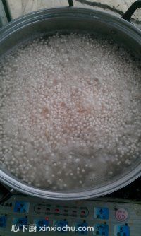 奶香西米露的家常做法第1步圖片步驟 m.xalove.com.cn