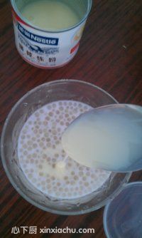 奶香西米露的家常做法第6步圖片步驟 m.xalove.com.cn