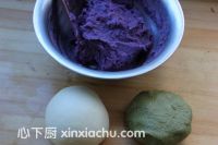紫薯抹茶酥的家常做法第7步圖片步驟 m.xalove.com.cn