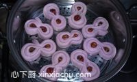 紫薯紅棗8字卷的家常做法第13步圖片步驟 m.xalove.com.cn