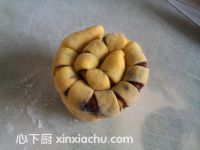 南瓜花籃卷的家常做法第16步圖片步驟 m.xalove.com.cn