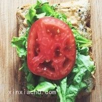 香煎吐司火腿三明治的家常做法第9步圖片步驟 m.xalove.com.cn